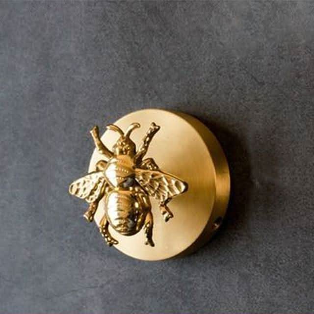 Brass Animal Wall Hooks with Gold Accents
