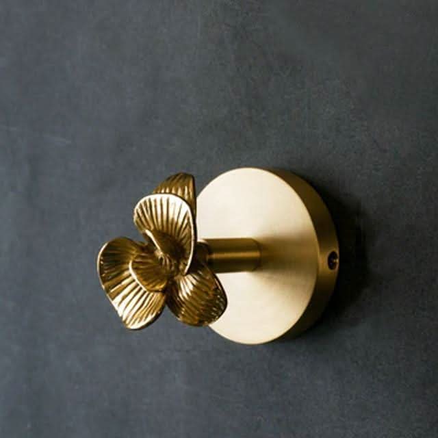 Brass Animal Wall Hooks with Gold Accents