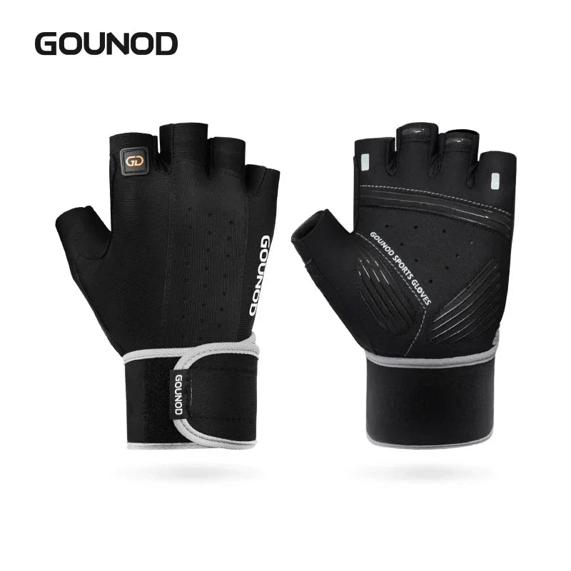 Breathable Fitness Gloves with Wrist Support