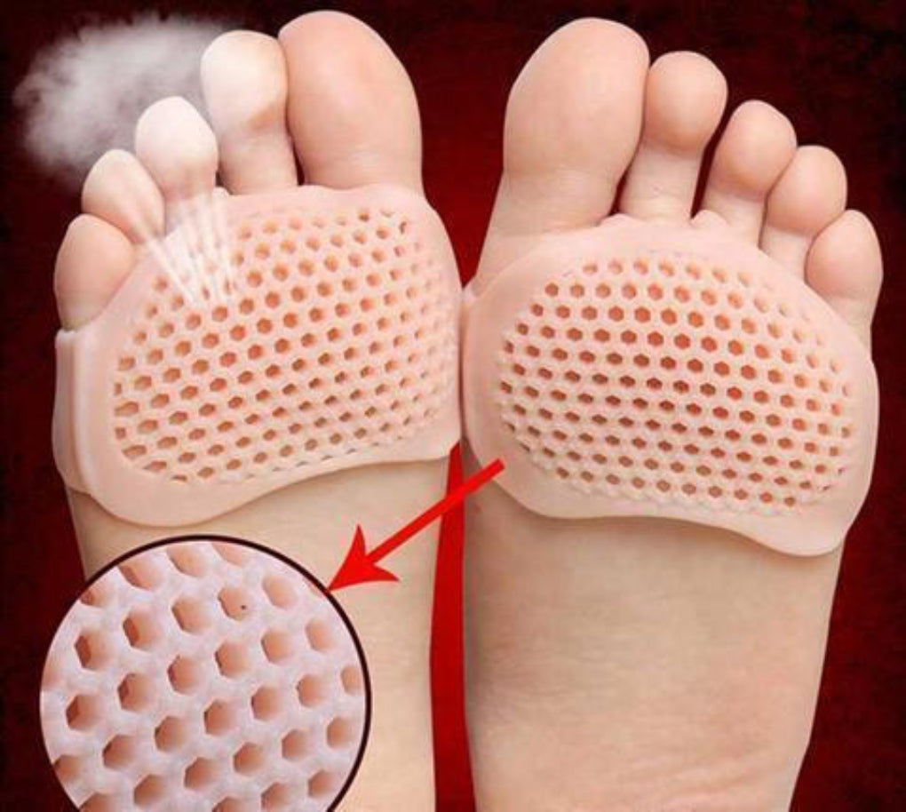 Breathable Gel Metatarsal Pads - Set of 2