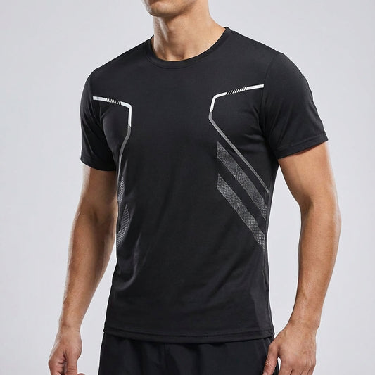 Breathable Printed Sports T-Shirt