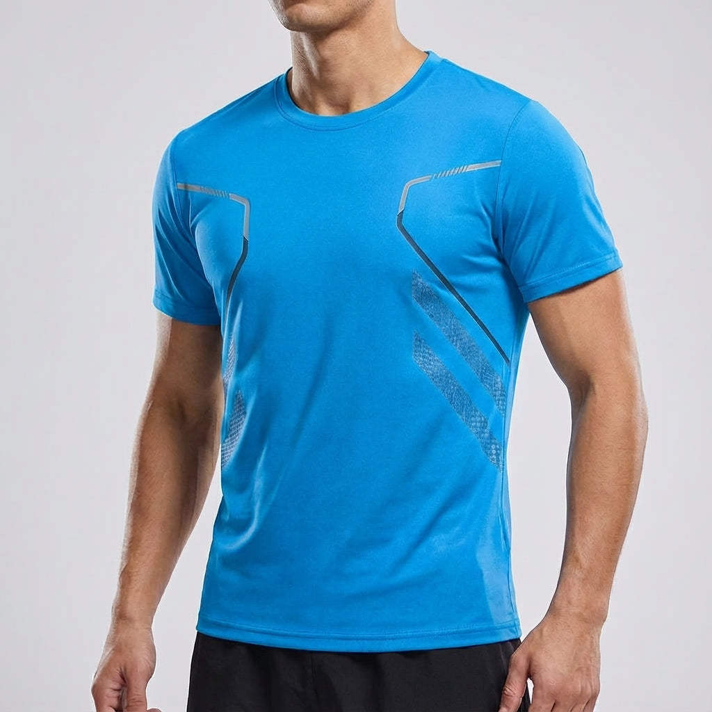 Breathable Printed Sports T-Shirt