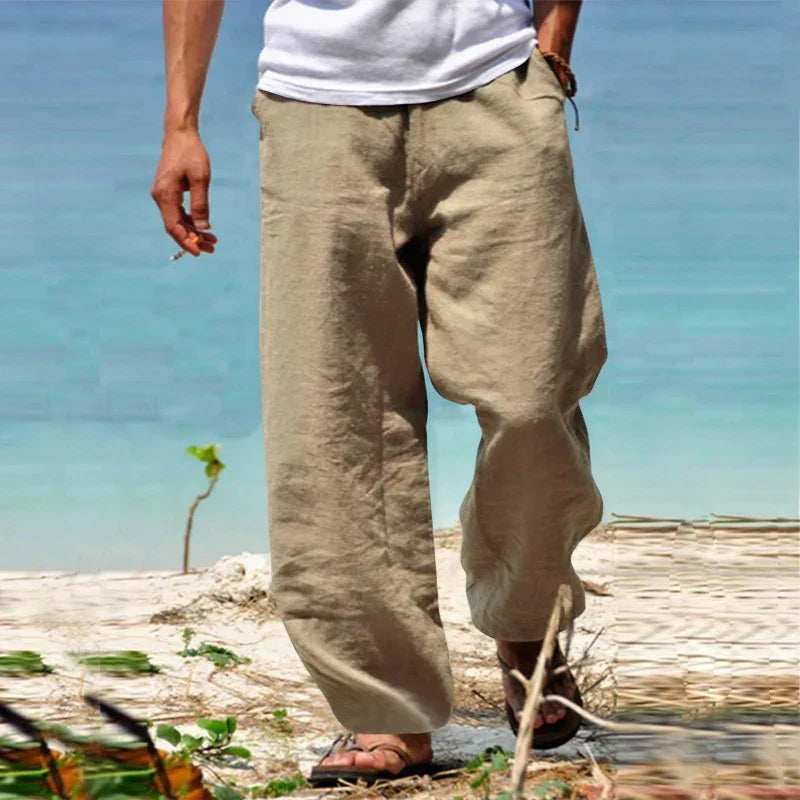 Breathable Summer Wide-Leg Pants