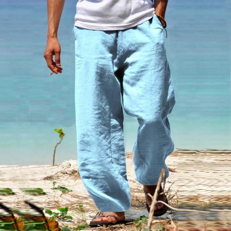 Breathable Summer Wide-Leg Pants