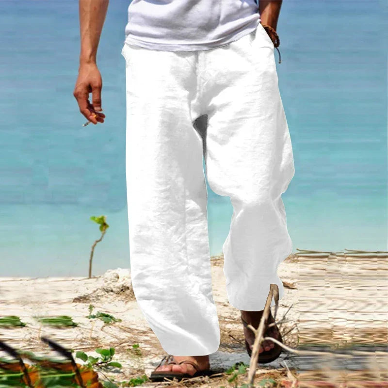 Breathable Summer Wide-Leg Pants