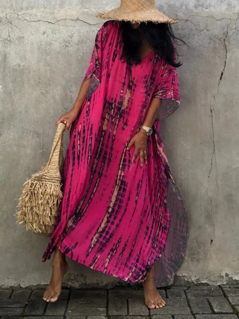 Breezy and Elegant Summer Kaftan Maxi Dress