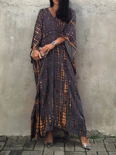 Breezy and Elegant Summer Kaftan Maxi Dress