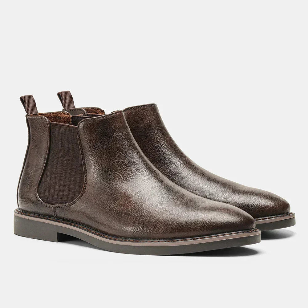 Brown Chelsea Ankle Boots for Everyday Wear