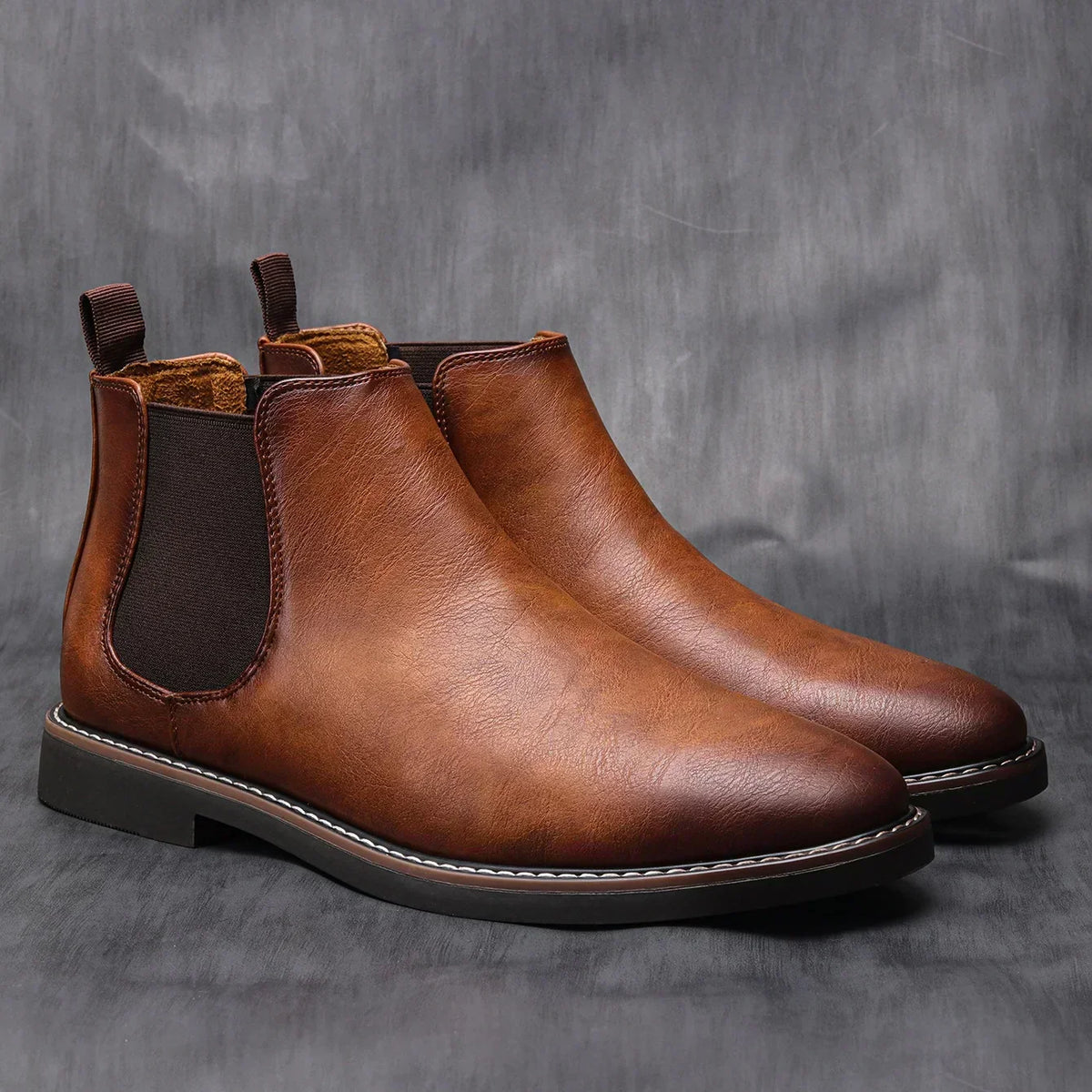 Brown Chelsea Ankle Boots for Everyday Wear