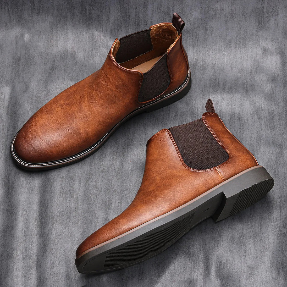 Brown Chelsea Ankle Boots for Everyday Wear