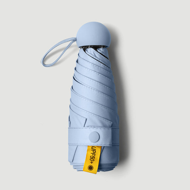 Capsule Pocket Umbrella with UPF 50+ UV Protection