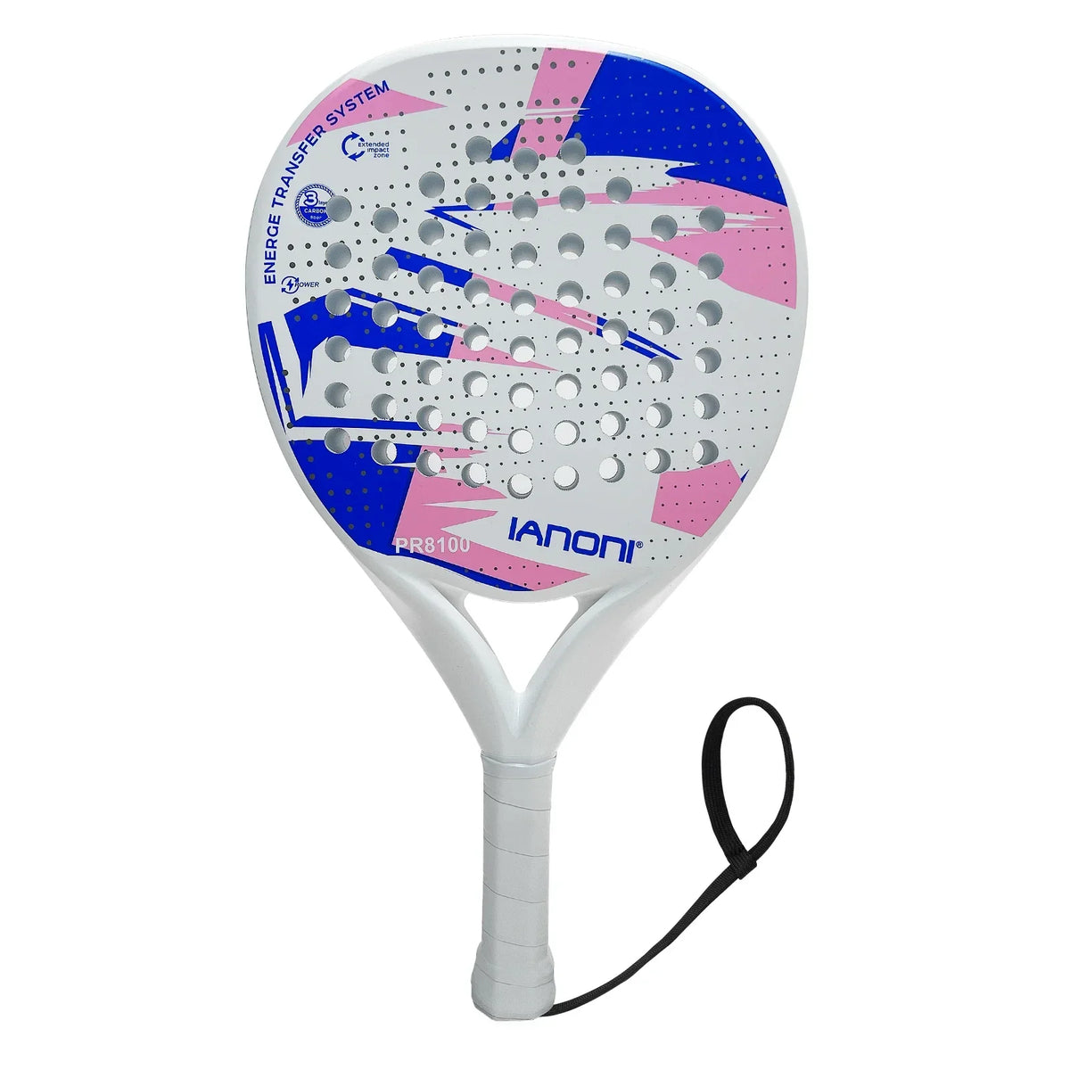 Carbon Fibre Padel Tennis Racket - Professional Design