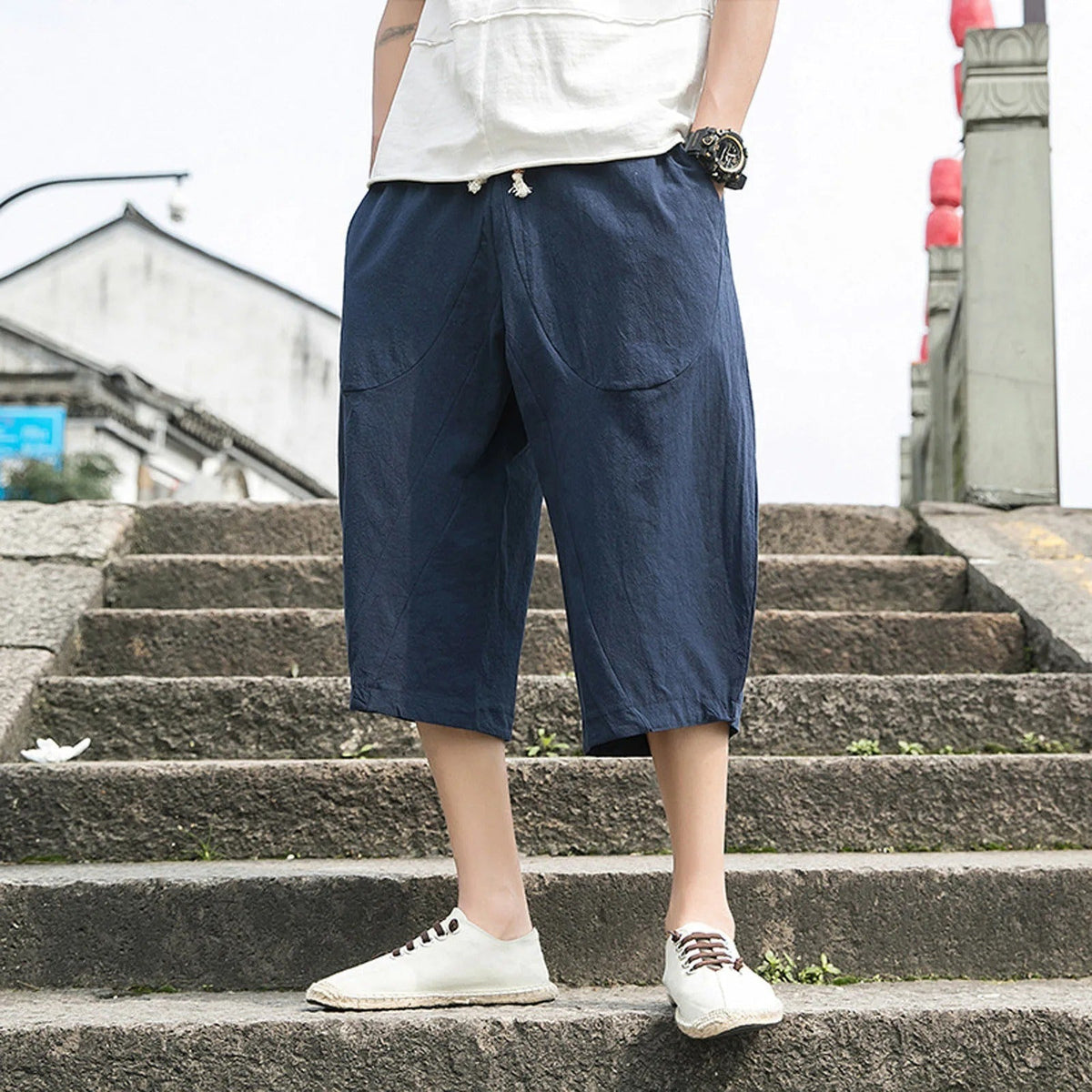Casual & Comfortable Cropped Pants