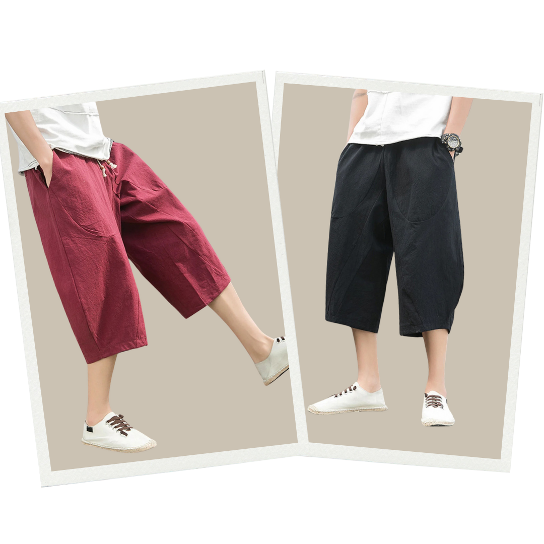 Casual & Comfortable Cropped Pants