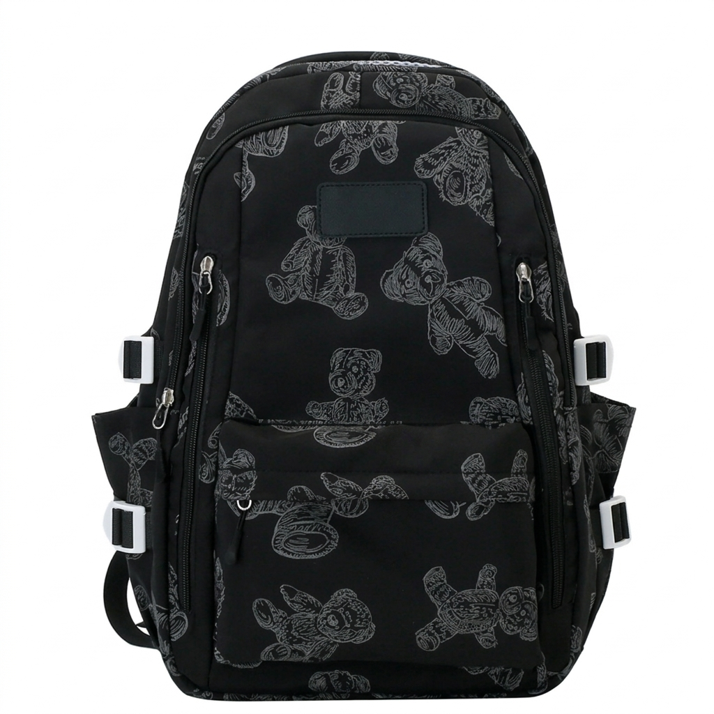 Casual Zip Backpack