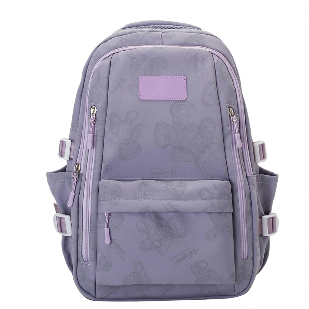 Casual Zip Backpack