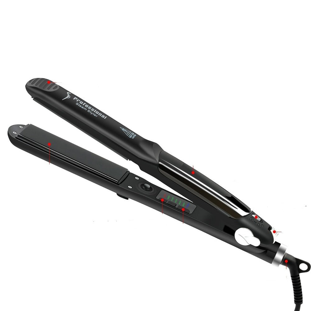 Ceramic Steam Hair Straightener