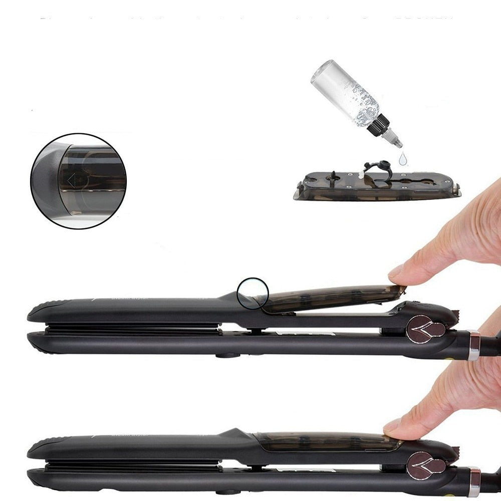 Ceramic Steam Hair Straightener