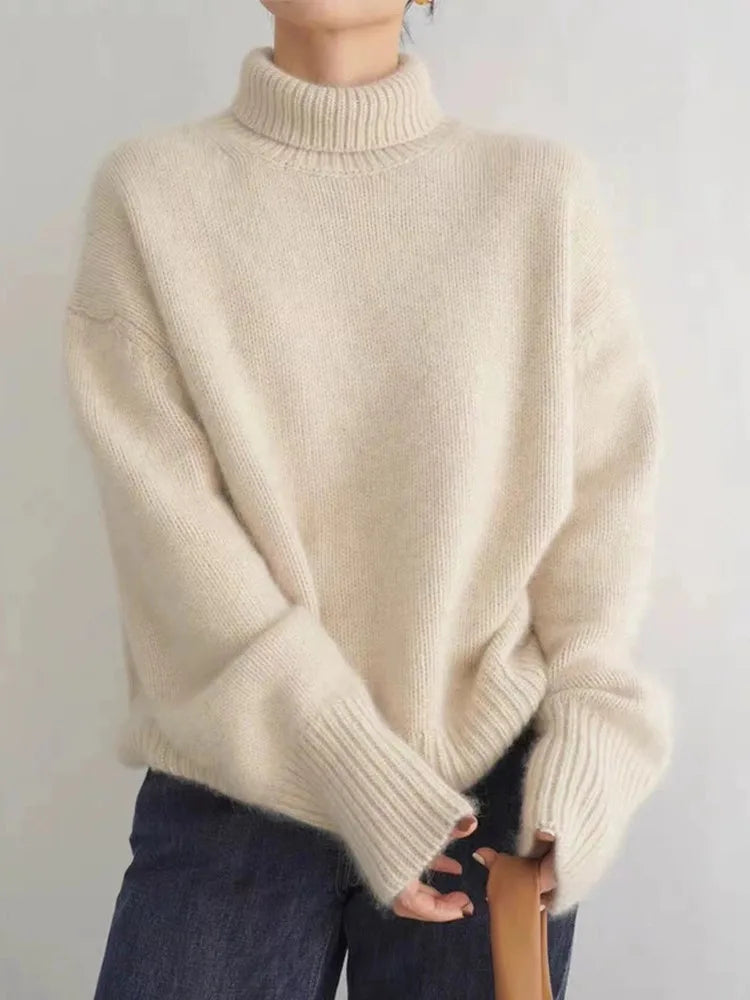 Chic and Cozy Winter Turtleneck Sweater