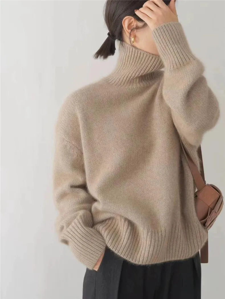 Chic and Cozy Winter Turtleneck Sweater