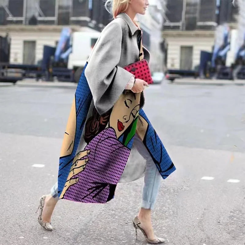 Chic Oversized Coat - Elegant and Comfortable Coat for Every Occasion