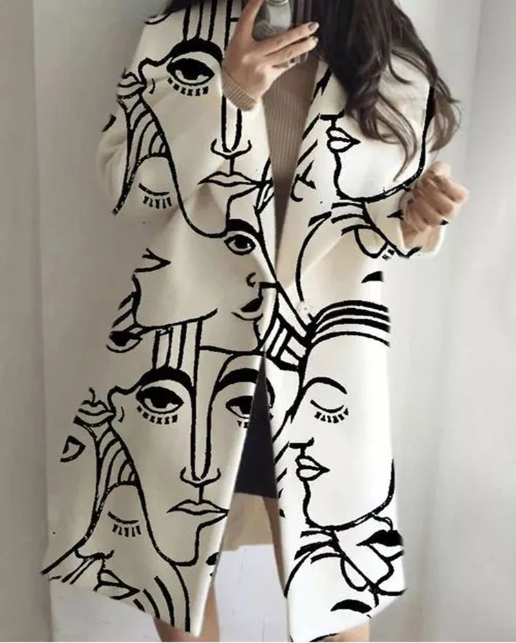 Chic Oversized Coat - Elegant and Comfortable Coat for Every Occasion
