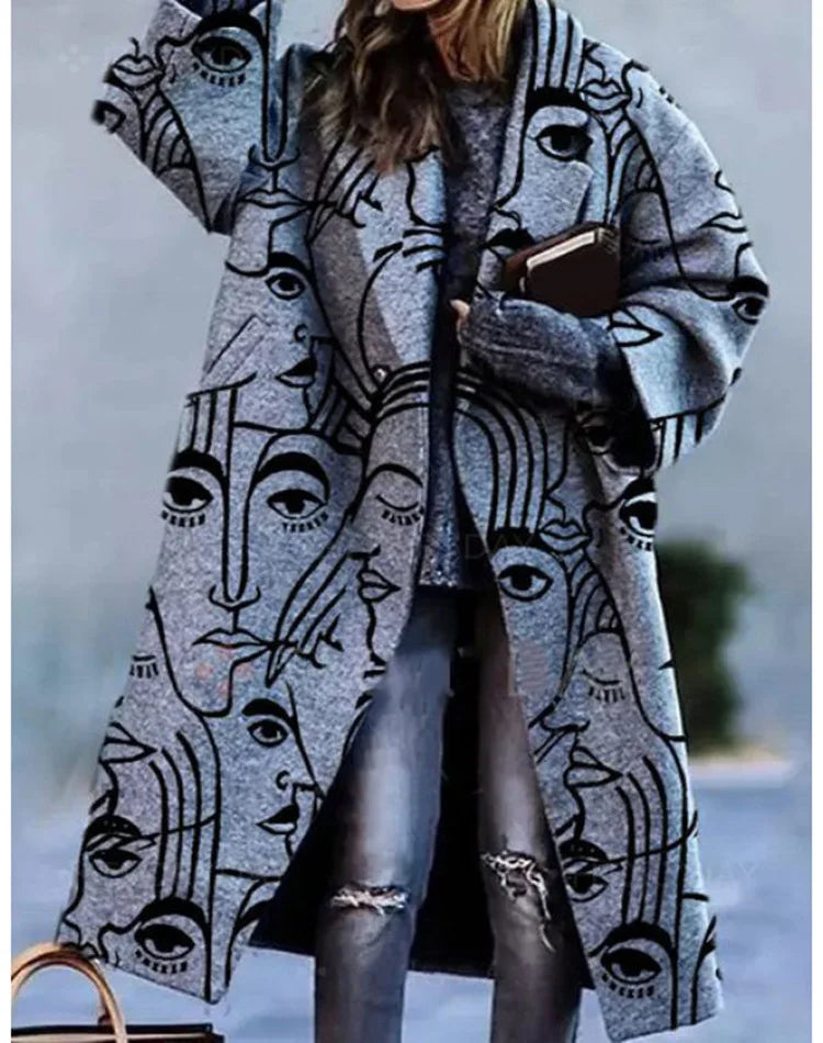 Chic Oversized Coat - Elegant and Comfortable Coat for Every Occasion