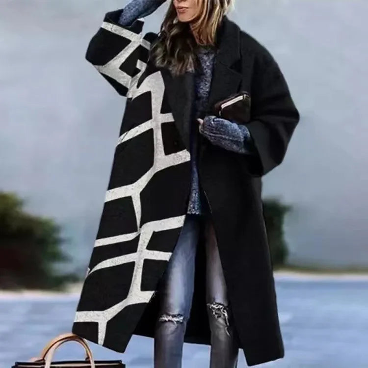 Chic Oversized Coat - Elegant and Comfortable Coat for Every Occasion