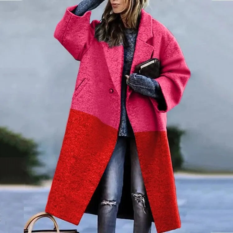 Chic Oversized Coat - Elegant and Comfortable Coat for Every Occasion