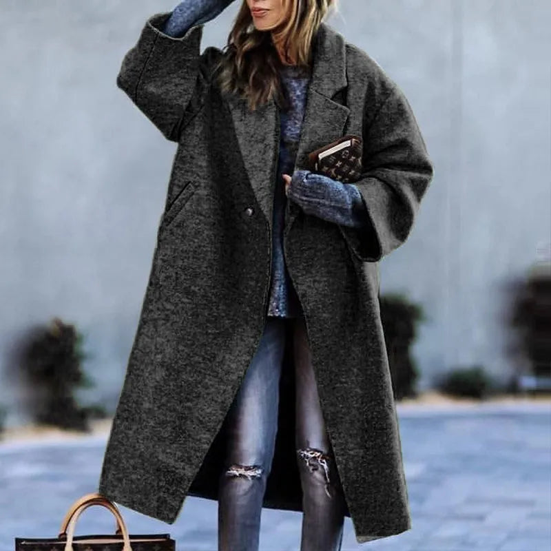 Chic Oversized Coat - Elegant and Comfortable Coat for Every Occasion