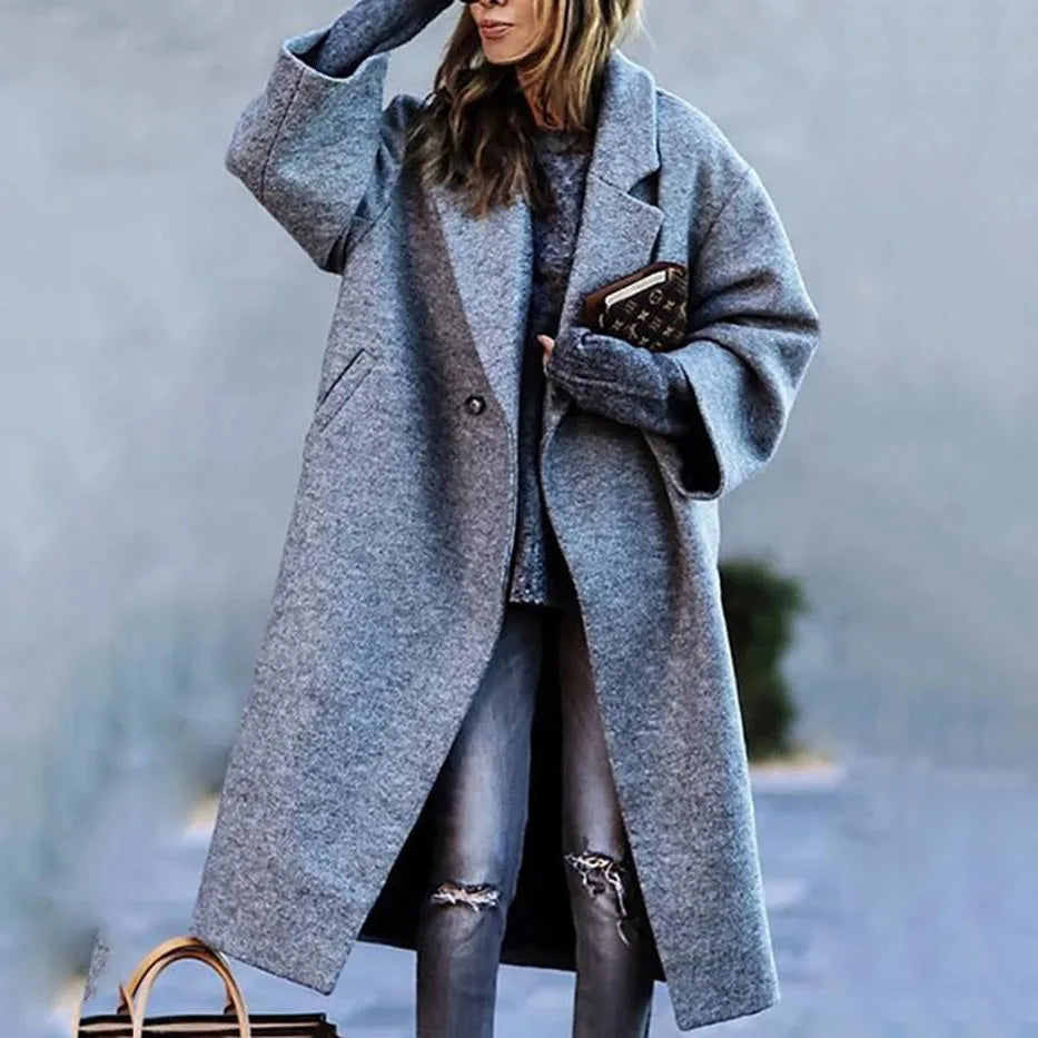 Chic Oversized Coat - Elegant and Comfortable Coat for Every Occasion