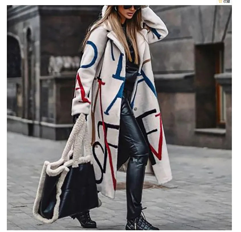 Chic Oversized Coat - Elegant and Comfortable Coat for Every Occasion