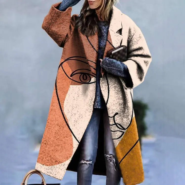 Chic Oversized Coat - Elegant and Comfortable Coat for Every Occasion