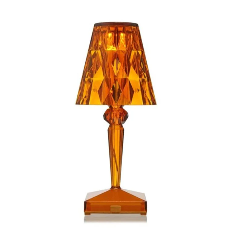 Chic Table Lamp with Crystal Design