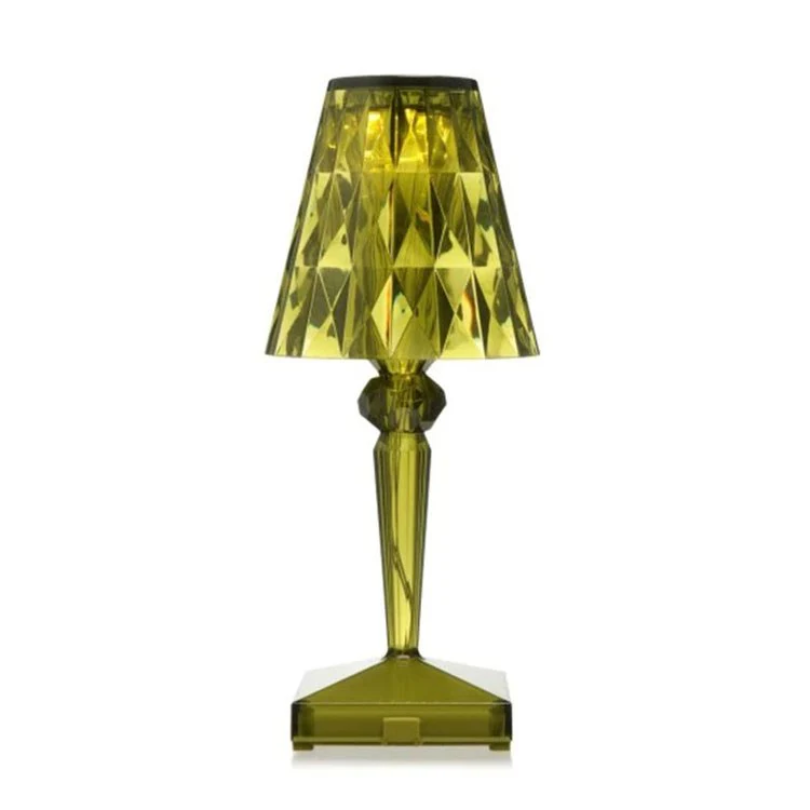 Chic Table Lamp with Crystal Design
