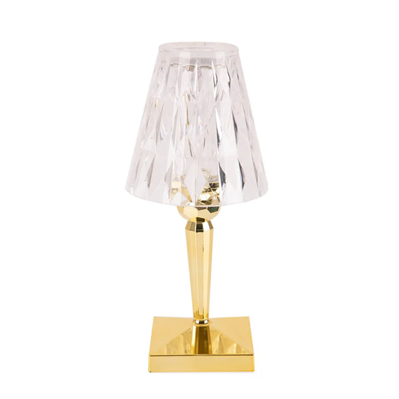 Chic Table Lamp with Crystal Design
