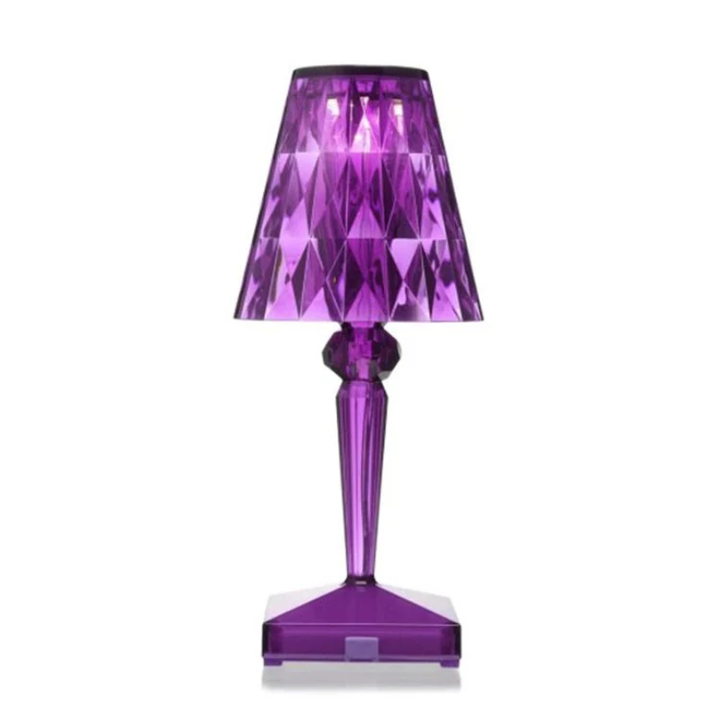 Chic Table Lamp with Crystal Design