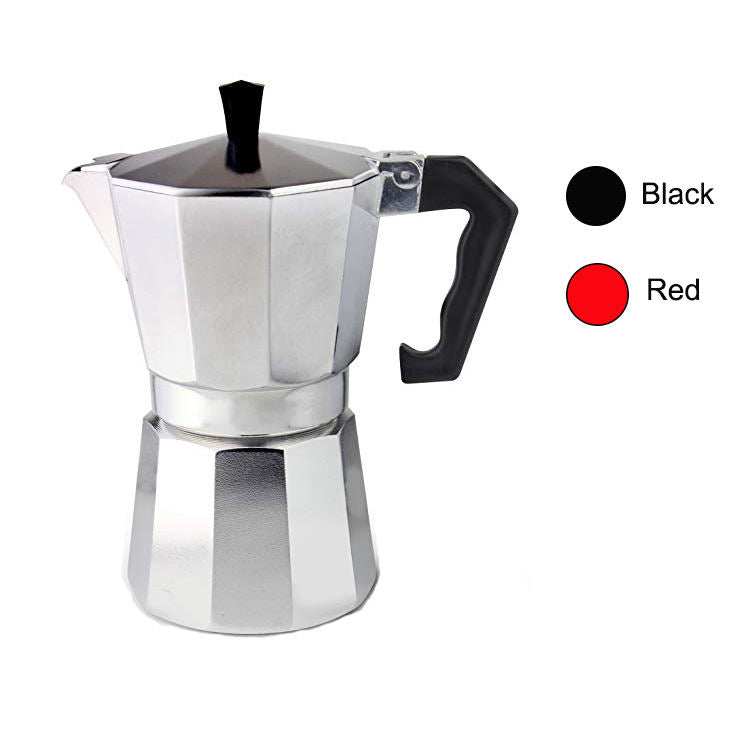 Classic Italian Stovetop Espresso Maker - 12-Cup Moka Pot