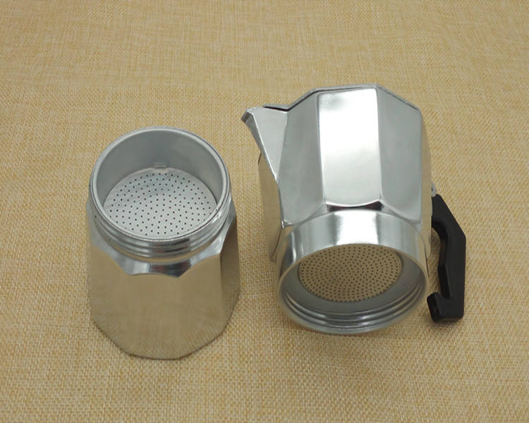 Classic Italian Stovetop Espresso Maker - 12-Cup Moka Pot
