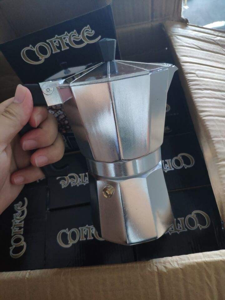 Classic Italian Stovetop Espresso Maker - 12-Cup Moka Pot