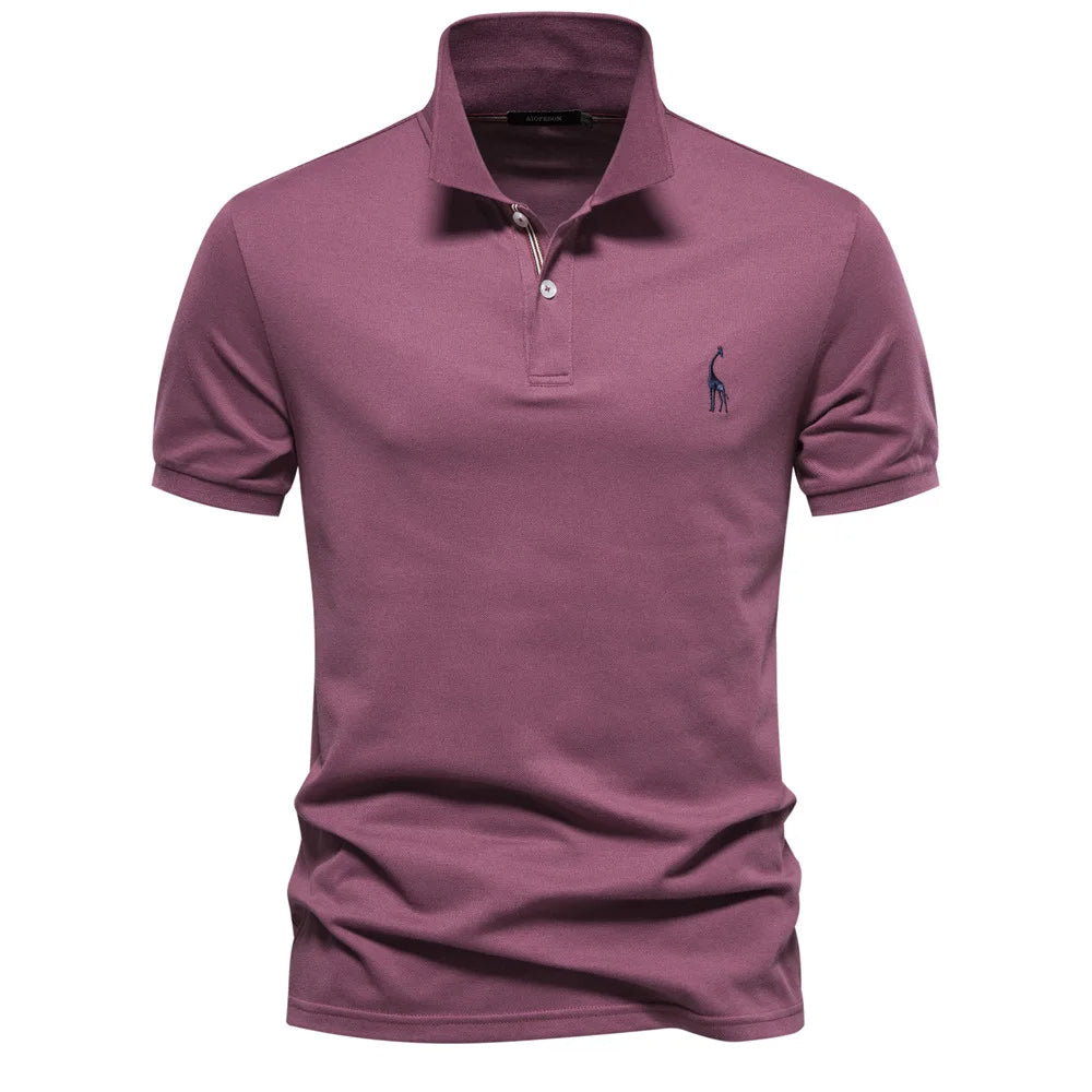 Classic Men's Embroidered Polo Shirt