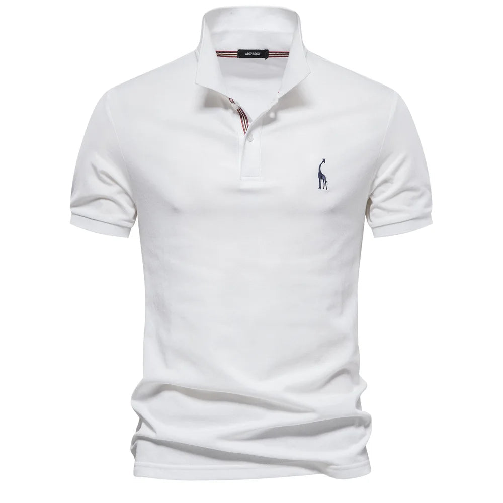 Classic Men's Embroidered Polo Shirt