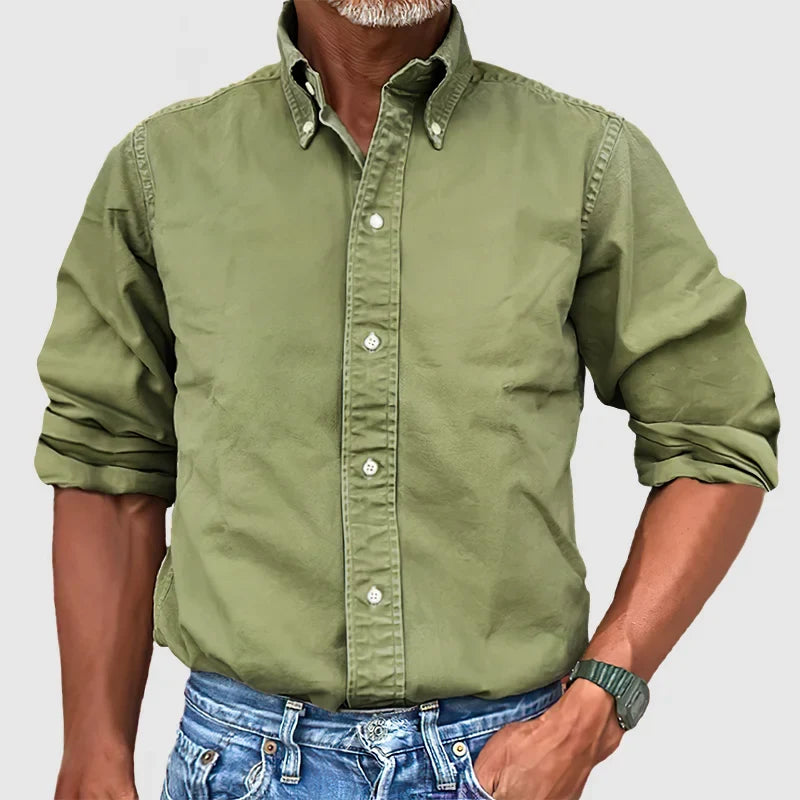 Classic Men's Long-Sleeve Shirt