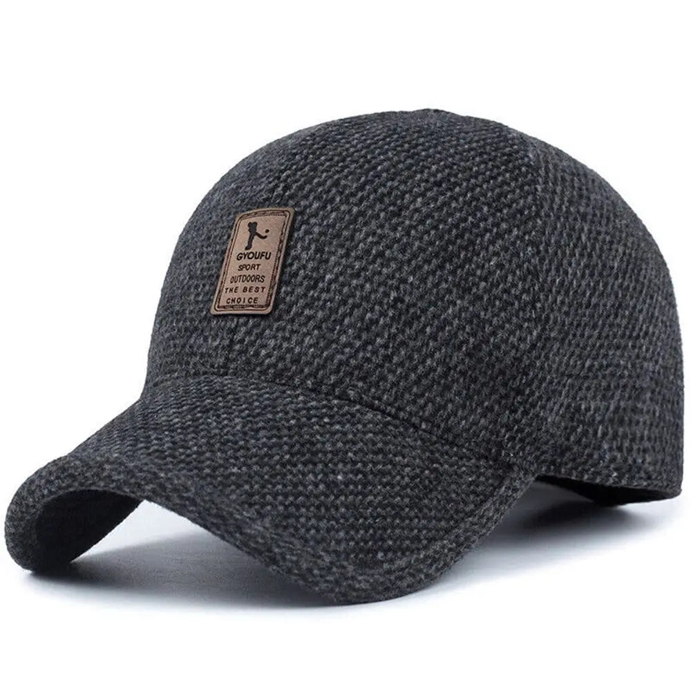 Classic Winter Cap - Nostalgic Snap Cap