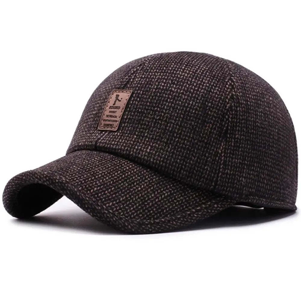 Classic Winter Cap - Nostalgic Snap Cap