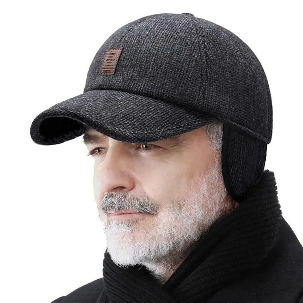 Classic Winter Cap - Nostalgic Snap Cap