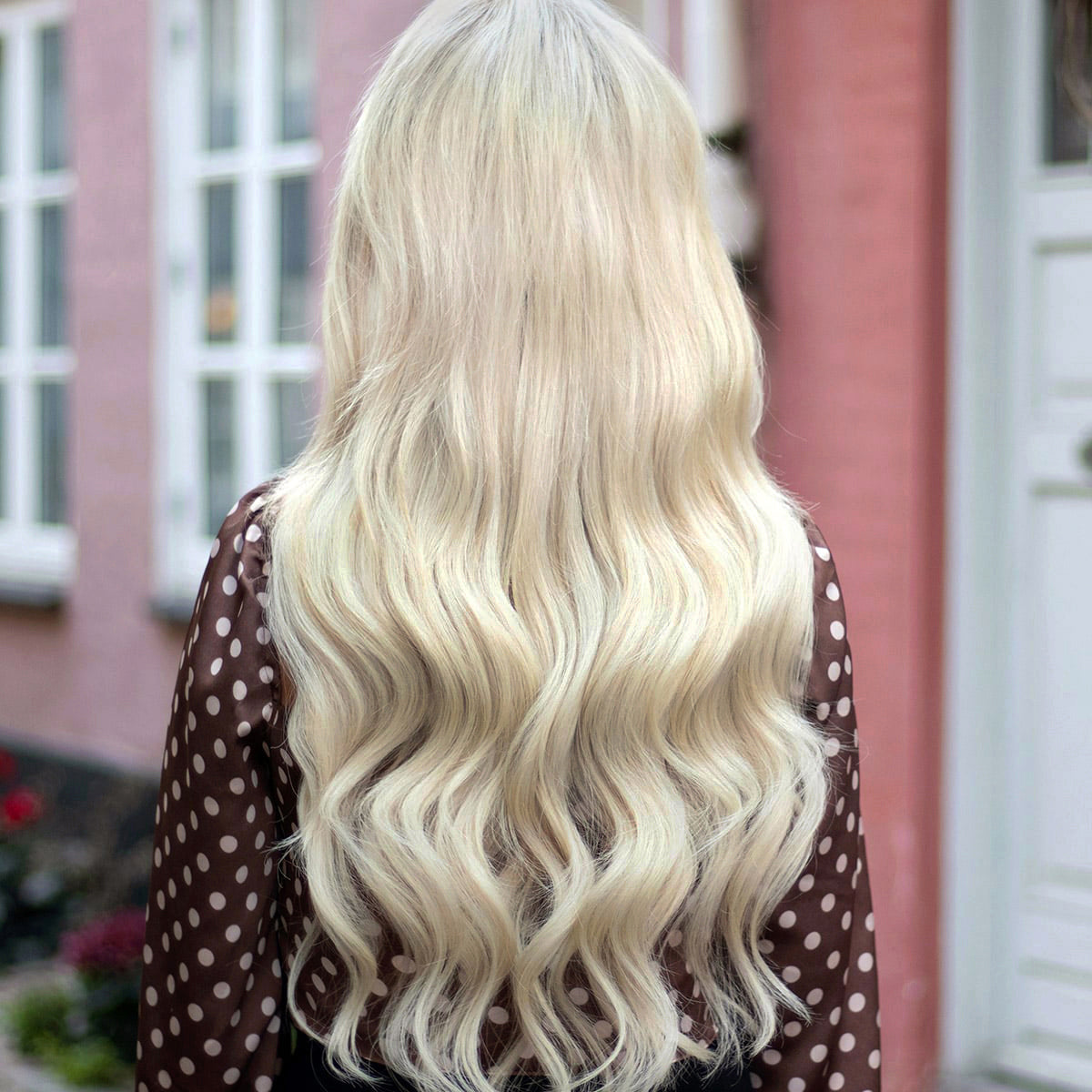 Clip-in Hair Extensions (Light Ash Blonde 60B)