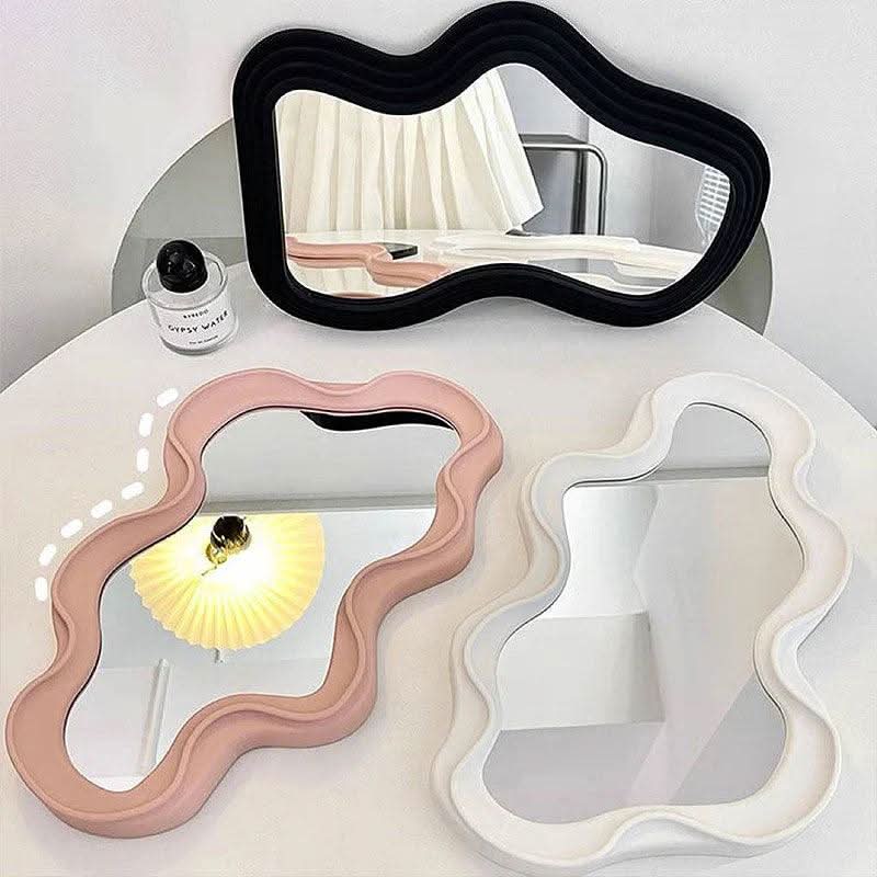 Cloud-Shaped Decorative Wall Mirror