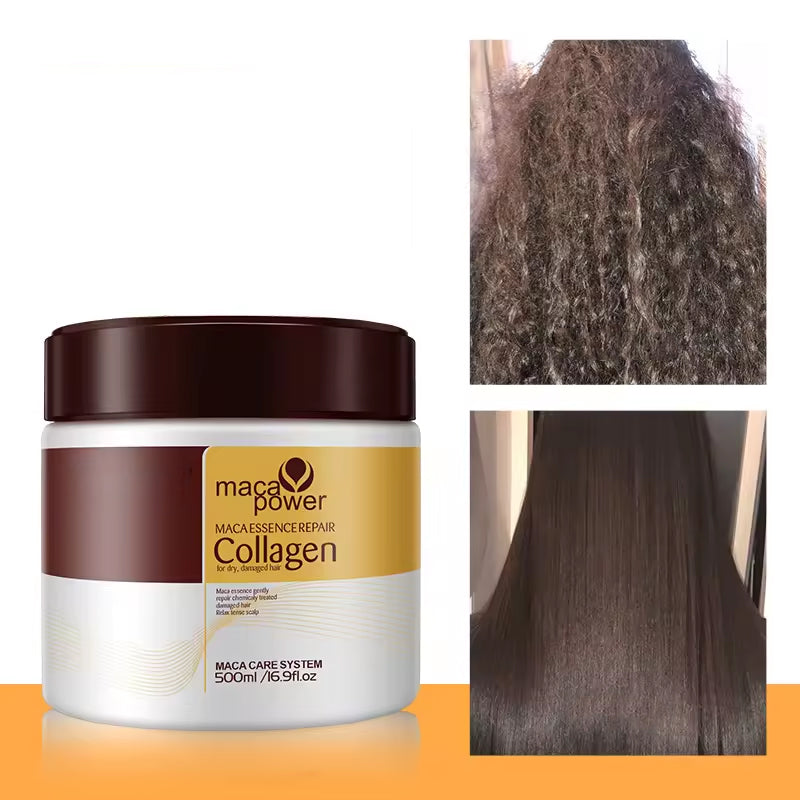 Collagen Hair Mask - Fresh Hair Care to Stop Frizz and Dry Hair