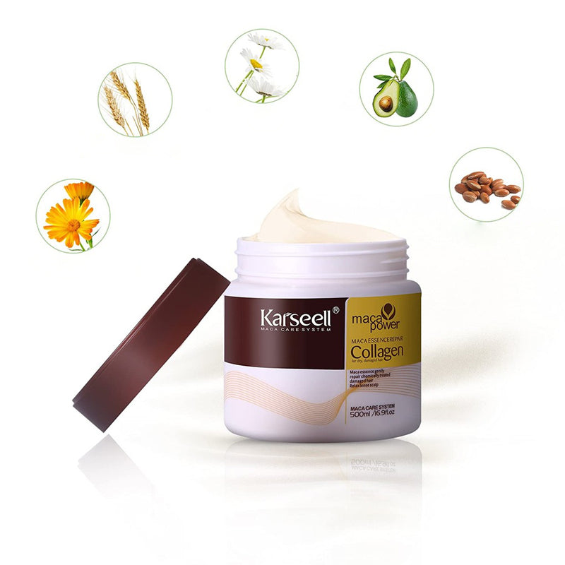 Collagen Hair Mask - Fresh Hair Care to Stop Frizz and Dry Hair